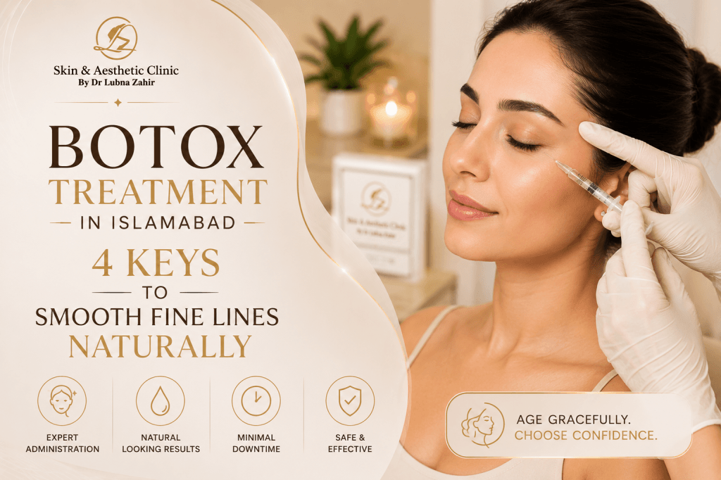 Botox Treatment in Islamabad 4 Keys to Smooth Fine Lines Naturallyy